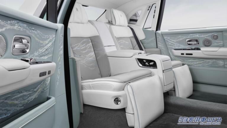 ロールスロイス ファントム シンティラ|シート|「天井にドラゴン?!」ロールスロイス ファントムの特注モデルは、もはや“走る芸術品”だった件【最新モデル3台を紹介】