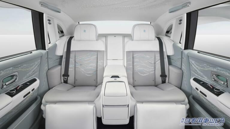 ロールスロイス ファントム シンティラ|シート|「天井にドラゴン?!」ロールスロイス ファントムの特注モデルは、もはや“走る芸術品”だった件【最新モデル3台を紹介】