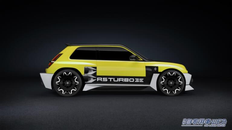 ルノー5ターボ3E|「蘇るロケットマシン」電動時代でもルノーの主役を譲らない、伝説の再来「5ターボ3E」