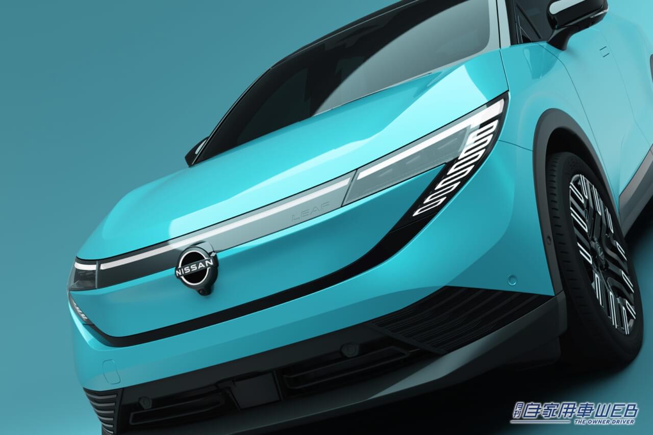 |クロスオーバーになった「新型リーフ」は、2025年度半ばにデビュー! 日産自動車、最新投入計画を公開