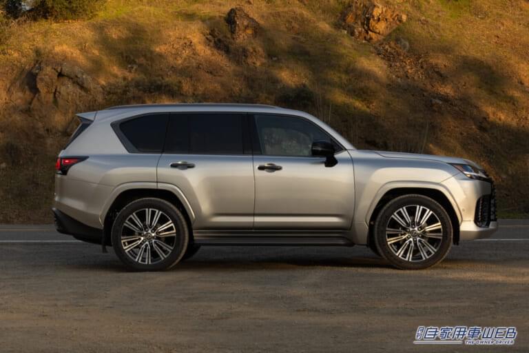 レクサスLX700h(北米仕様)|「もうラダーフレームの乗り味じゃない」「到達点だね!」レクサスLX700h(北米仕様)試乗【“滑らかな走り”にはさらなる先があった】