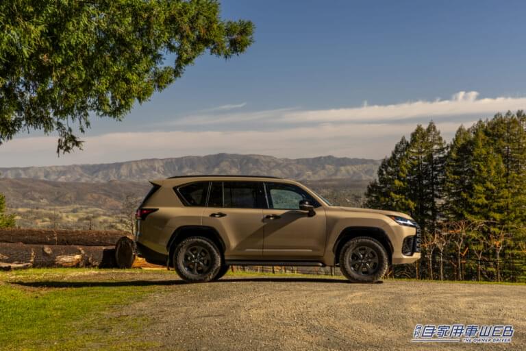 レクサスLX700h(北米仕様)|「もうラダーフレームの乗り味じゃない」「到達点だね!」レクサスLX700h(北米仕様)試乗【“滑らかな走り”にはさらなる先があった】