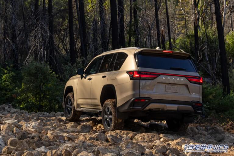 レクサスLX700h(北米仕様)|「もうラダーフレームの乗り味じゃない」「到達点だね!」レクサスLX700h(北米仕様)試乗【“滑らかな走り”にはさらなる先があった】