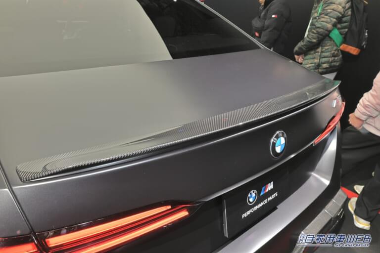 BMW M5セダン（G90型）｜エレガントなハイパフォーマンスセダンが純正パーツでキャラ豹変。ゴテゴテにならない絶妙さがイイ！「システム最高出力727PS／最大トルク1000Nmって、凄くない？」
