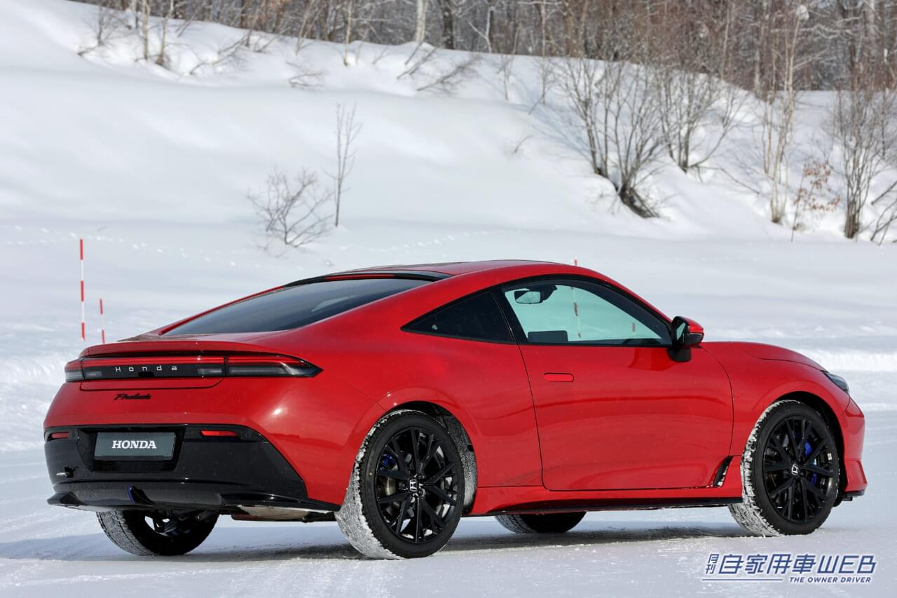 |「今すぐ積んで、売ってほしい!」ホンダの次世代ハイブリッドの見どころを解説【小型用e:HEVヴェゼル&次期プレリュードを雪上試乗】