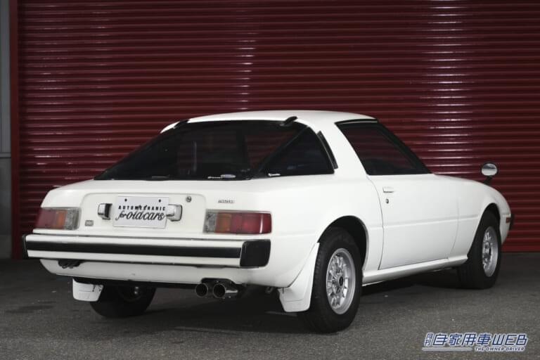 マツダ RX-7|「ロータリーエンジンのための専用設計」リアルスポーツとして世界を魅了し欧米で大ヒット。一方で「プアマンズ・ポルシェ」という不名誉なあだ名で呼ばれることも…。