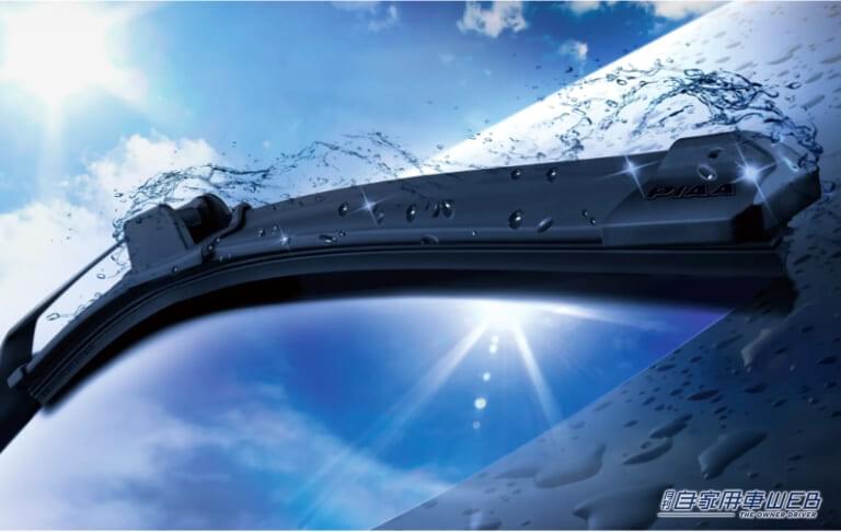 PIAA スリムヴォーグフラットワイパー|ワイパーを動かすと「拭きムラ」や「スジ残り」さらに「ビビリ」まで発生…。実はそれ、交換時です。
