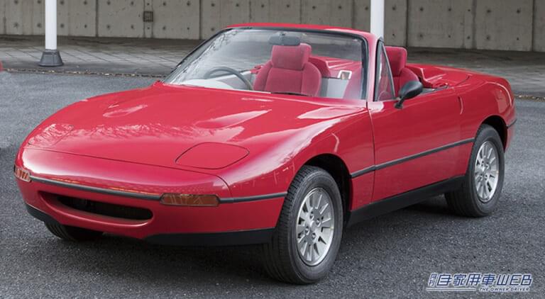 ユーノス ロードスターのプロトタイプモデル|「商売にならないと言われていた」しかし世界的な大ヒット作に。高級メーカーもこぞってマネをしたマツダの名車を紹介