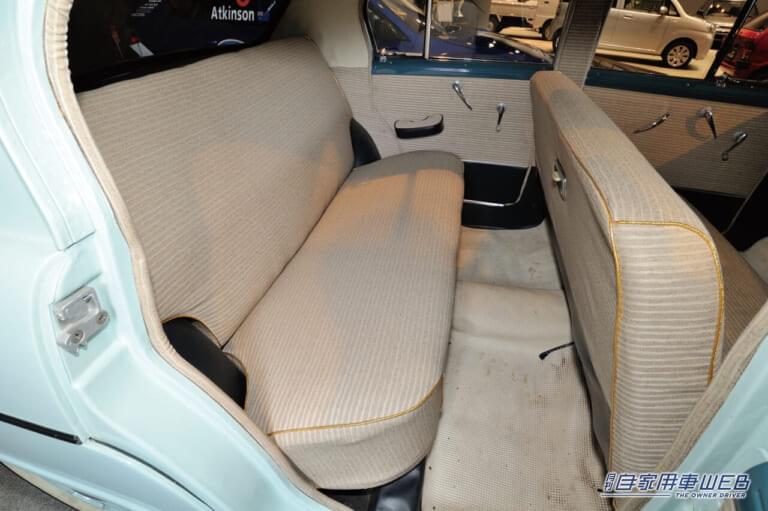 P-1(すばる1500)の車内|「スバルに幻の名車が存在!」「社名の由来にもなった」わずか10台…タクシーとしてして使用されていたことも…。貴重なモデルを紹介