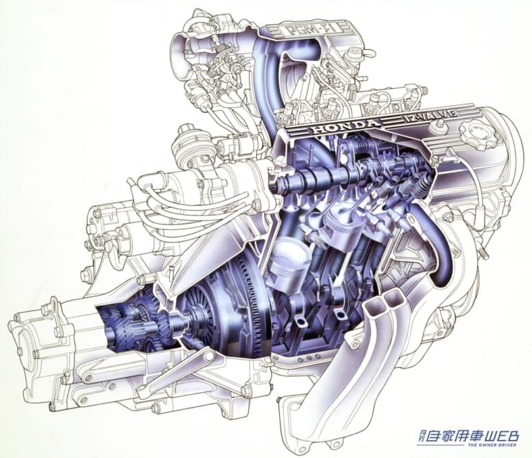 ホンダ 12バルブ・クロスフローエンジン