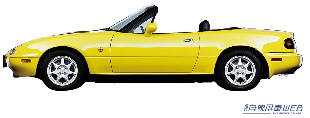 ロードスター Jリミテッド(1991年)|「商売にならないと言われていた」しかし世界的な大ヒット作に。高級メーカーもこぞってマネをしたマツダの名車を紹介