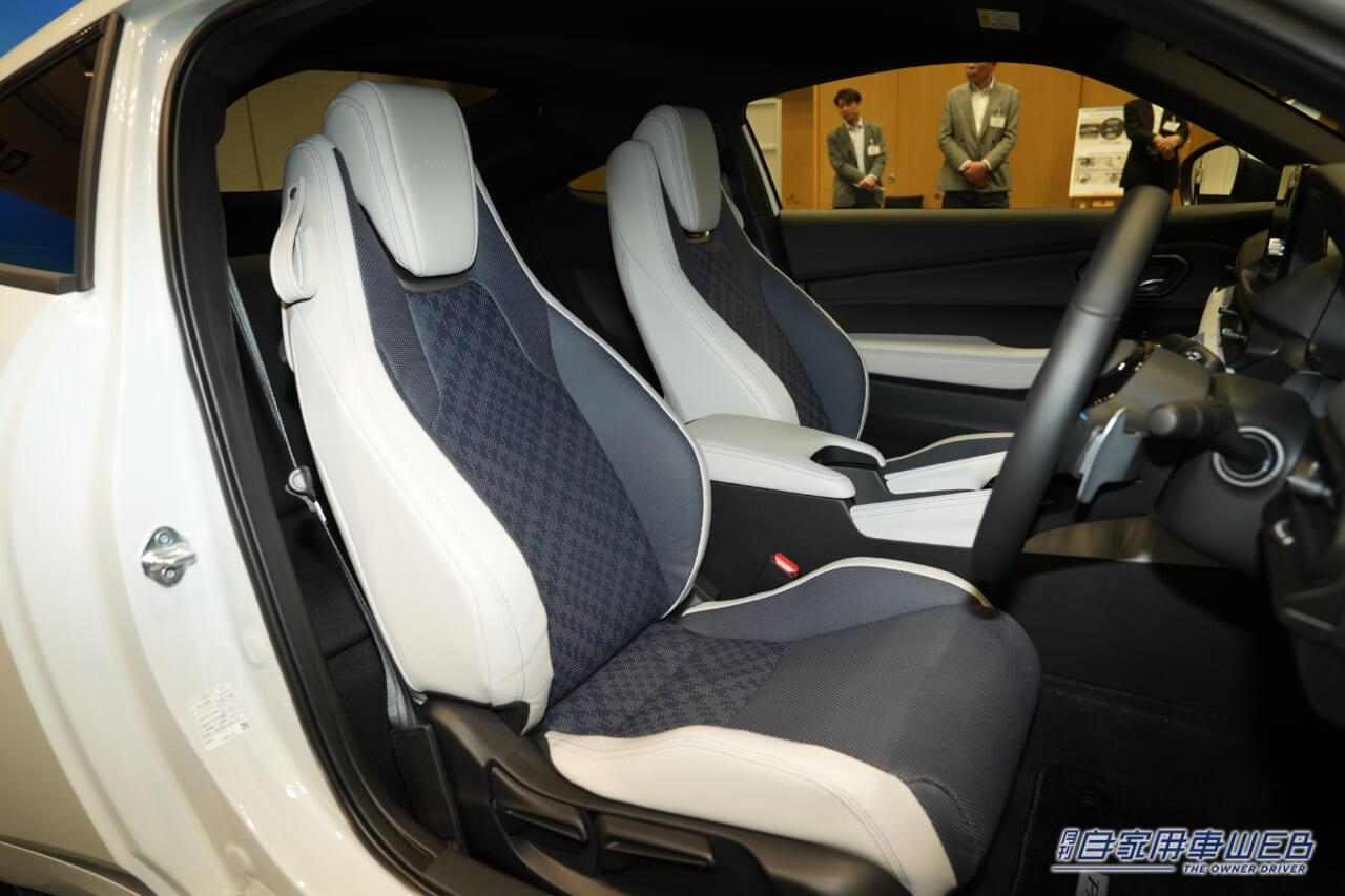 |ホンダ・プレリュードのインテリアを初公開【新型もやっぱり一流のデートカー。キャビン&シートに納得の工夫あり】