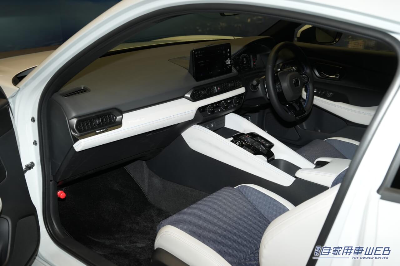 |ホンダ・プレリュードのインテリアを初公開【新型もやっぱり一流のデートカー。キャビン&シートに納得の工夫あり】