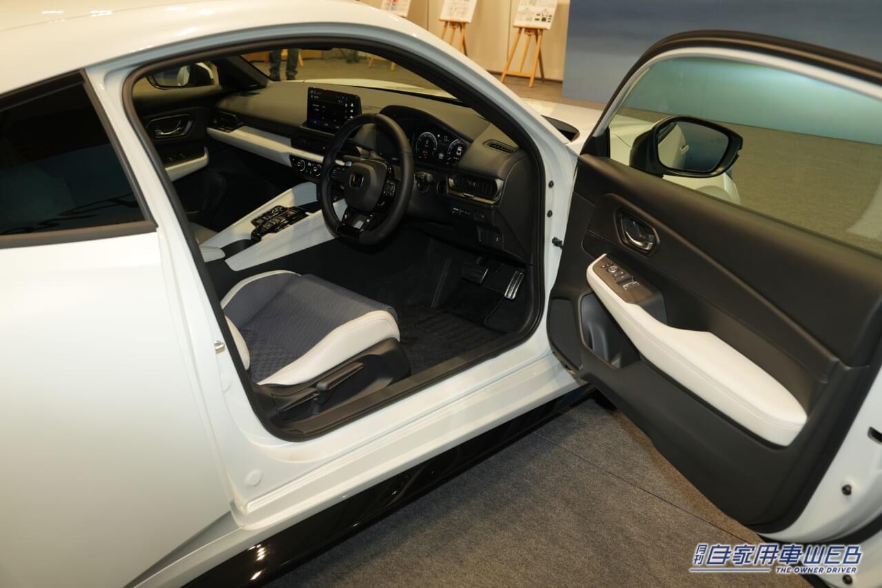 |ホンダ・プレリュードのインテリアを初公開【新型もやっぱり一流のデートカー。キャビン&シートに納得の工夫あり】