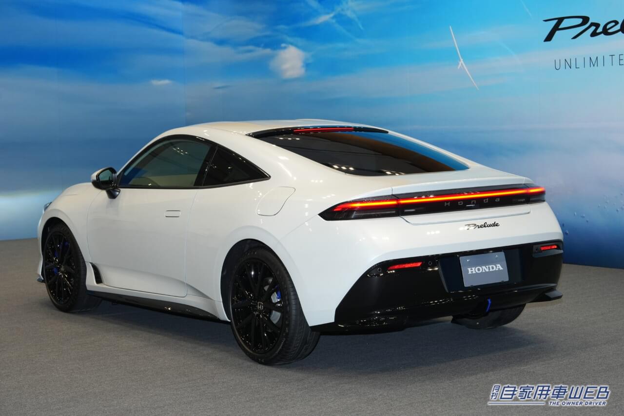 |ホンダ・プレリュードのインテリアを初公開【新型もやっぱり一流のデートカー。キャビン&シートに納得の工夫あり】