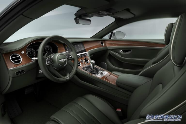 2ドアクーペの、ベントレー コンチネンタルGT 運転席|「カーレースで名を馳せた武闘派」日常使いできるスーパーカーに待望のパワートレーンが追加! スポーツ性・ステータス性・安全性を兼ね備えた「全部入り」