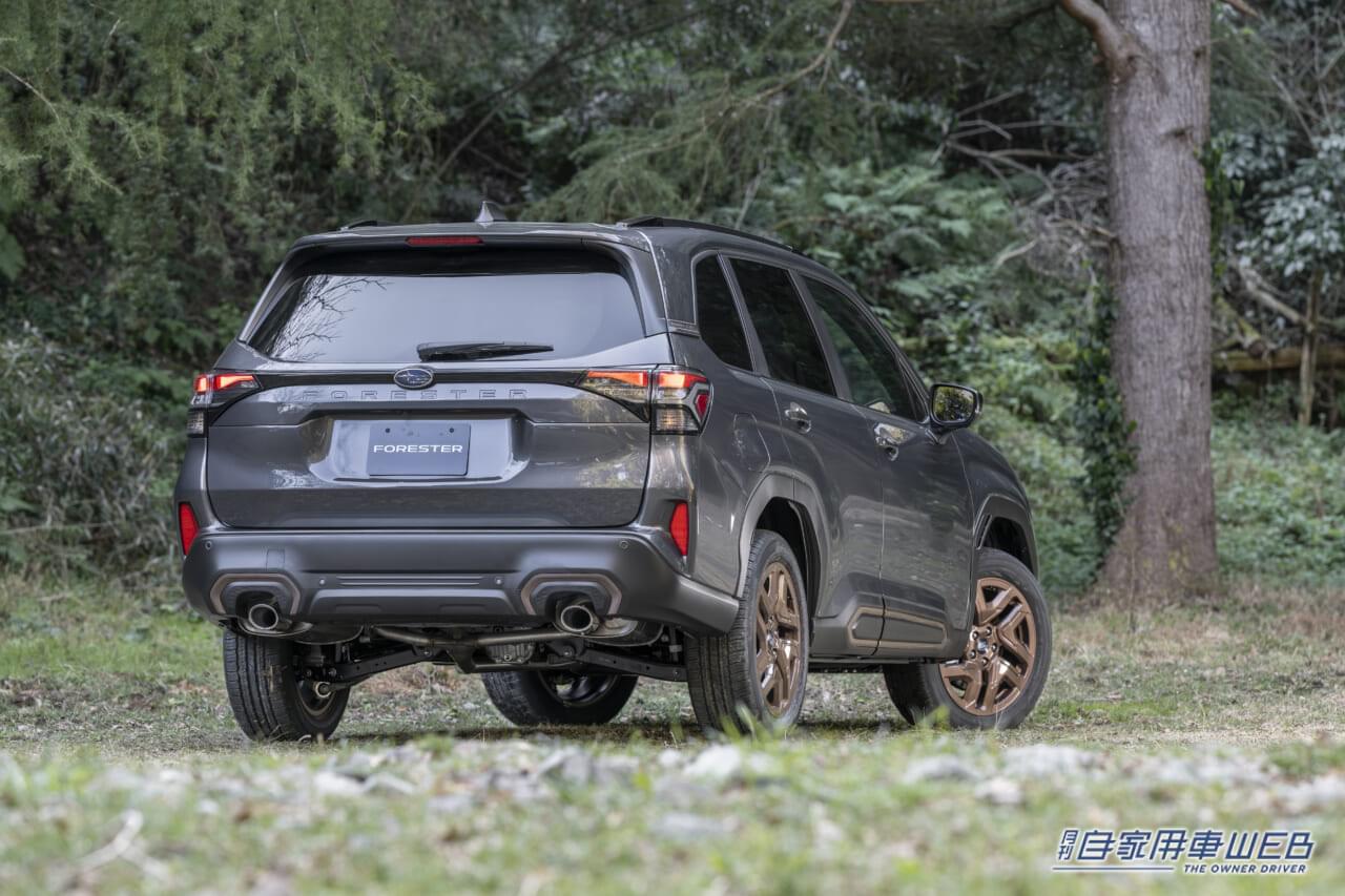 |「ライバルと真っ向勝負!」大進化を遂げた新型フォレスターが正式発売【新ハイブリッド「S:HEV」は420万2000円から】