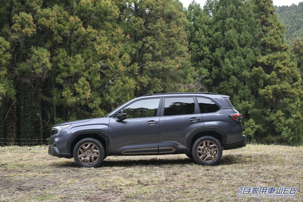 |「ライバルと真っ向勝負!」大進化を遂げた新型フォレスターが正式発売【新ハイブリッド「S:HEV」は420万2000円から】