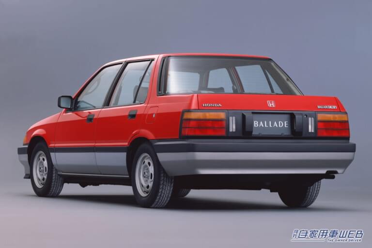 2代目バラード。1983年式バラード CR-i