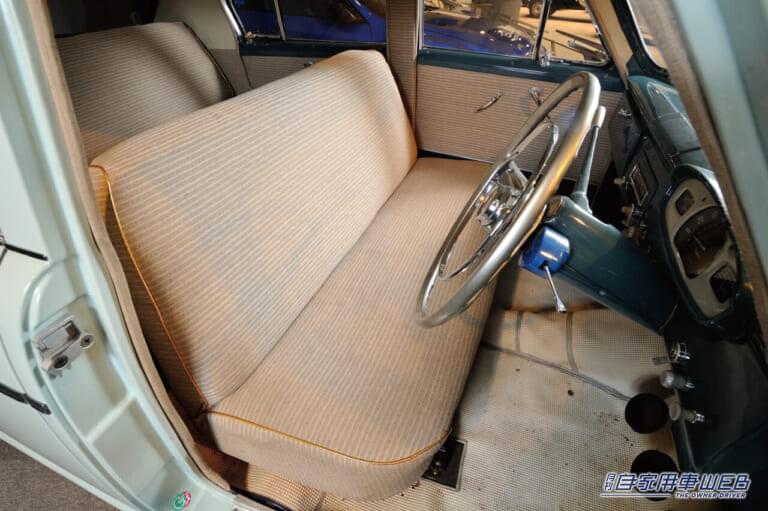 P-1(すばる1500)の車内|「スバルに幻の名車が存在!」「社名の由来にもなった」わずか10台…タクシーとしてして使用されていたことも…。貴重なモデルを紹介