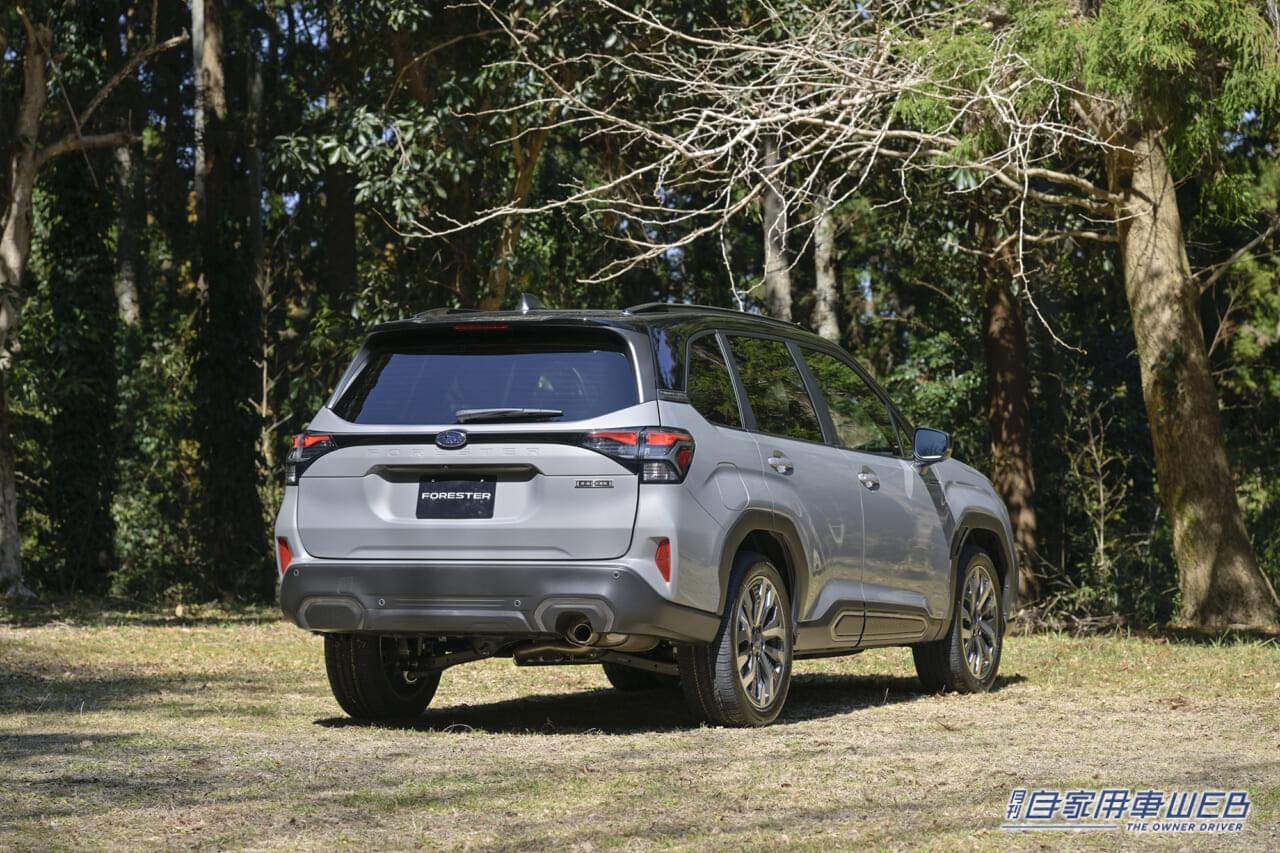 |「ライバルと真っ向勝負!」大進化を遂げた新型フォレスターが正式発売【新ハイブリッド「S:HEV」は420万2000円から】