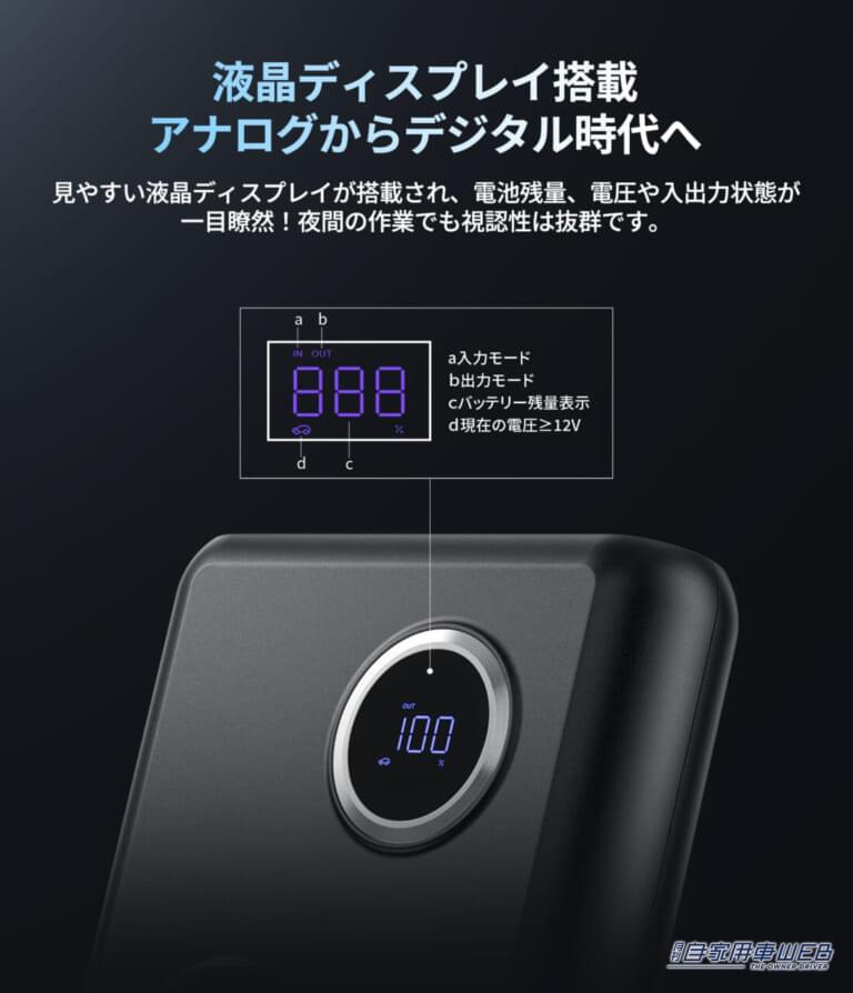 ジャンプスターターGK03|「これは革新的…」「1つ装備しておくと安心かも」もしものときのお助けギア。安全性と安定性が大幅に向上して登場!