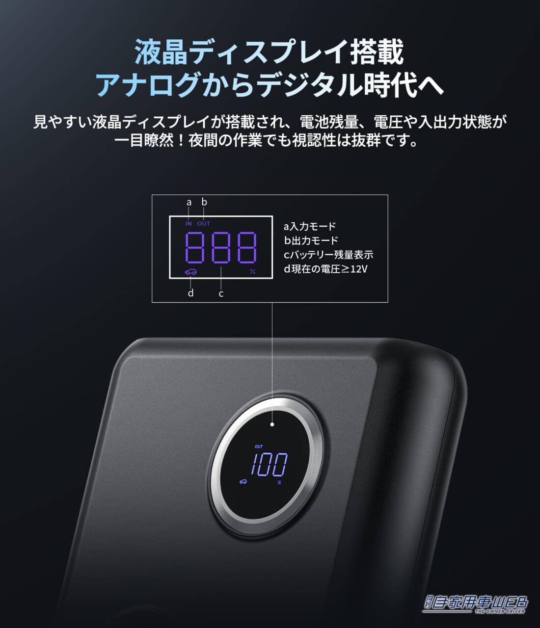 ジャンプスターターGK03|「これは革新的…」「1つ装備しておくと安心かも」もしものときのお助けギア。安全性と安定性が大幅に向上して登場!