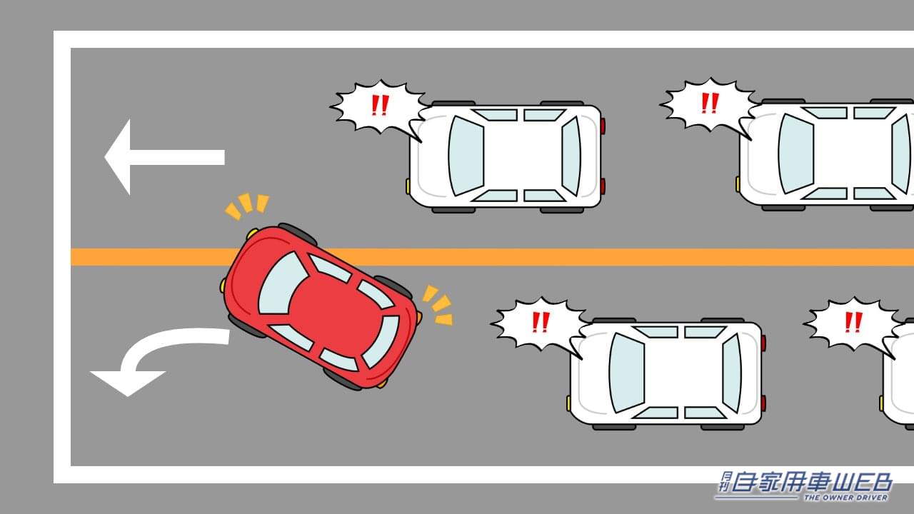 |たまに見かける「嘘みたいな車線変更」本当に危ないからヤメて。正しいウインカーの使い方を身につけてほしい。