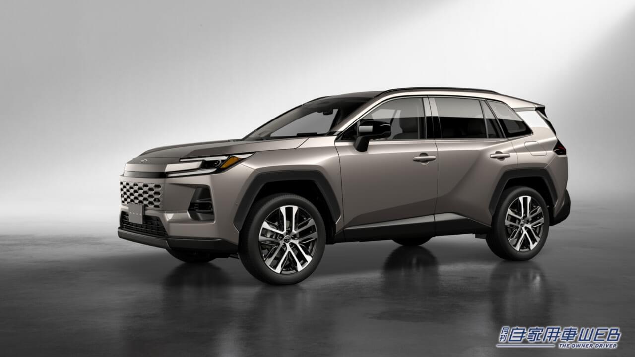 |トヨタ、新型RAV4を世界初公開:注目のGRスポーツを含む、3つのスタイルモデルを披露【日本導入は2025年度内を予定】