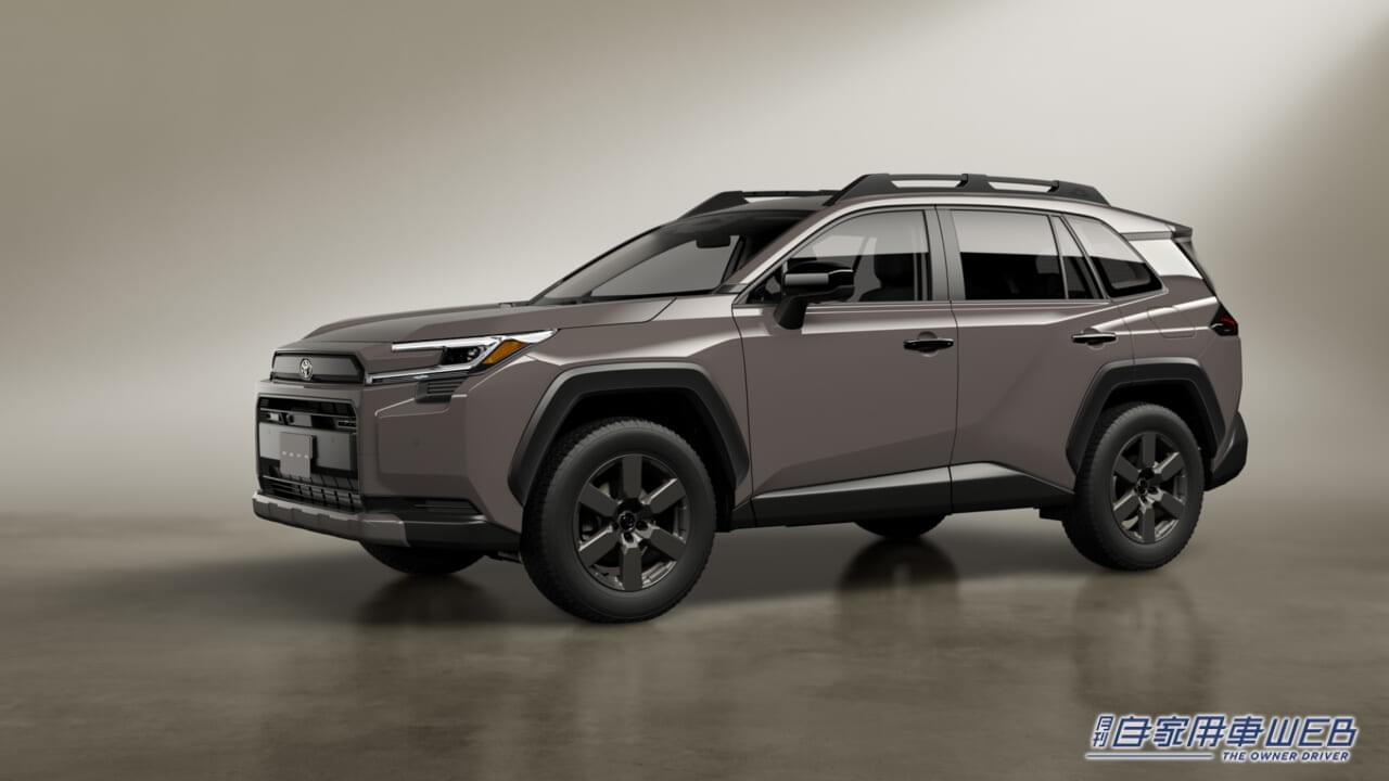 |トヨタ、新型RAV4を世界初公開:注目のGRスポーツを含む、3つのスタイルモデルを披露【日本導入は2025年度内を予定】