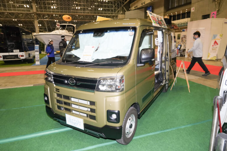 ロードセレクトコンパクト ASのべース車はダイハツ•アトレーRS。