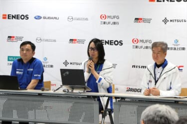 S耐チャレンジを説明するSTMO桑山晴美副理事長