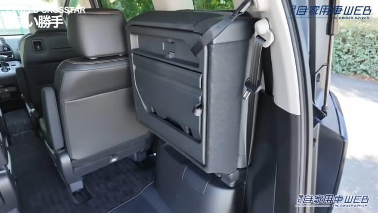 荷室を自由にカスタマイズすることができる。