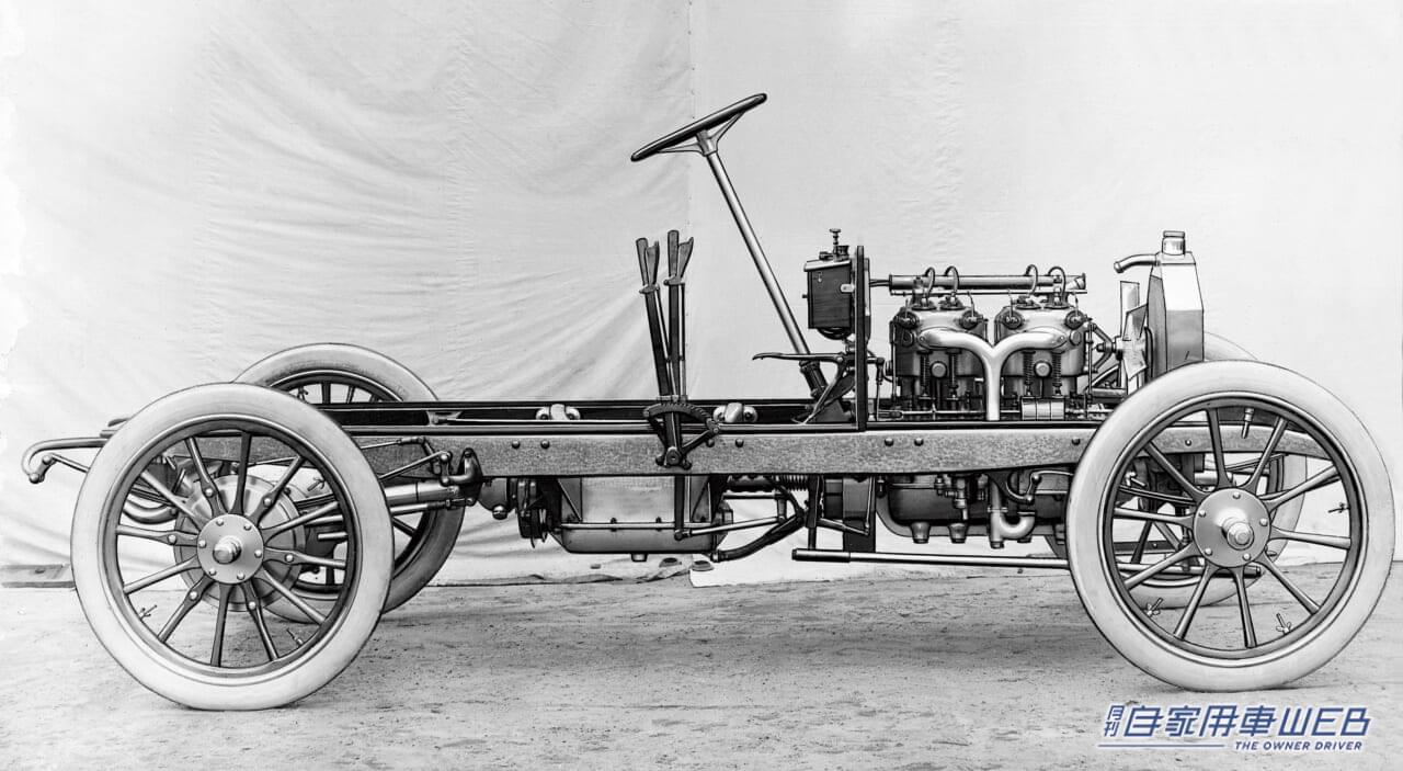 1898年ルノーによってドライブシャフトとベベルギヤによる駆動方式が考案|【クルマのメカニズム進化論 Vol.1】トランスミッション編(1)〜マニュアルトランスミッション〜