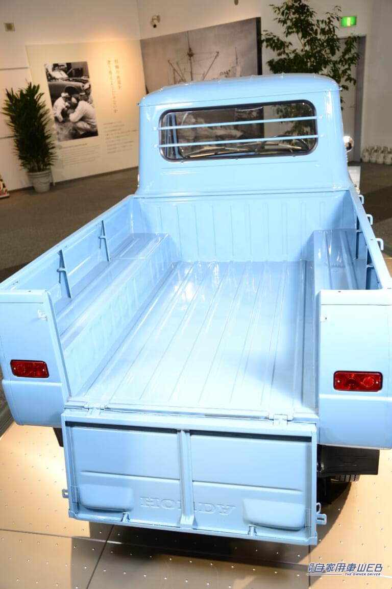 ホンダ・T360の荷台。