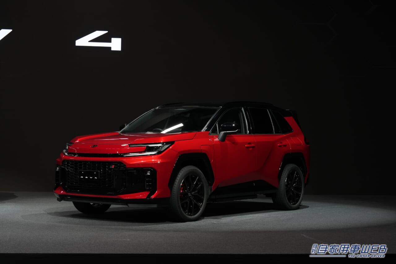 |トヨタ、新型RAV4を世界初公開:注目のGRスポーツを含む、3つのスタイルモデルを披露【日本導入は2025年度内を予定】