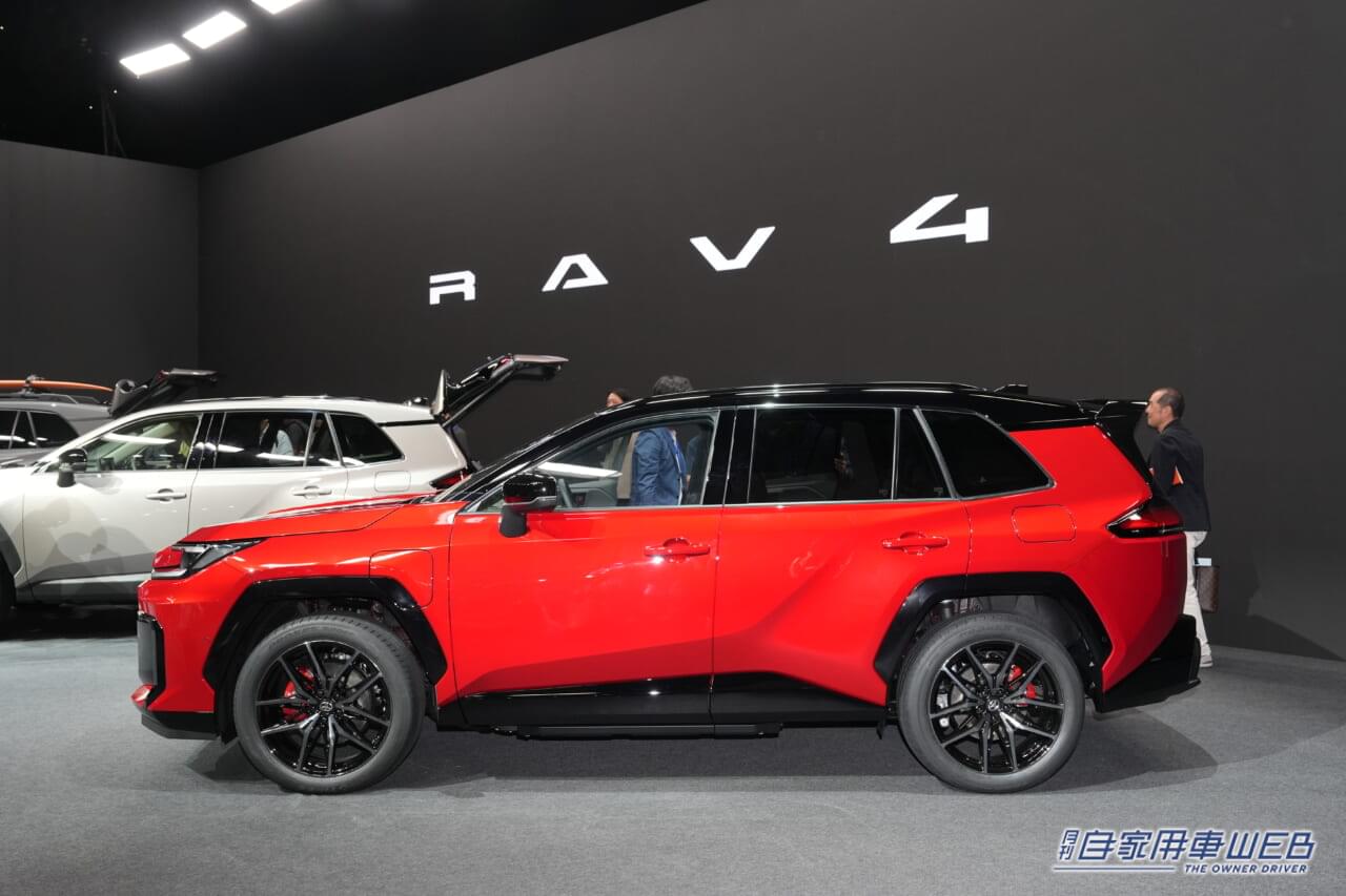 |トヨタ、新型RAV4を世界初公開:注目のGRスポーツを含む、3つのスタイルモデルを披露【日本導入は2025年度内を予定】