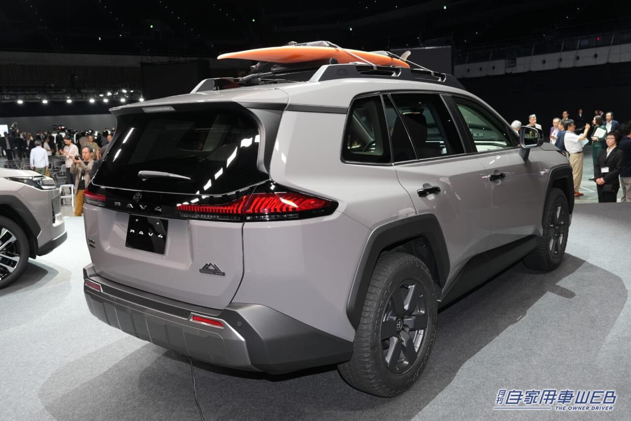 |トヨタ、新型RAV4を世界初公開:注目のGRスポーツを含む、3つのスタイルモデルを披露【日本導入は2025年度内を予定】