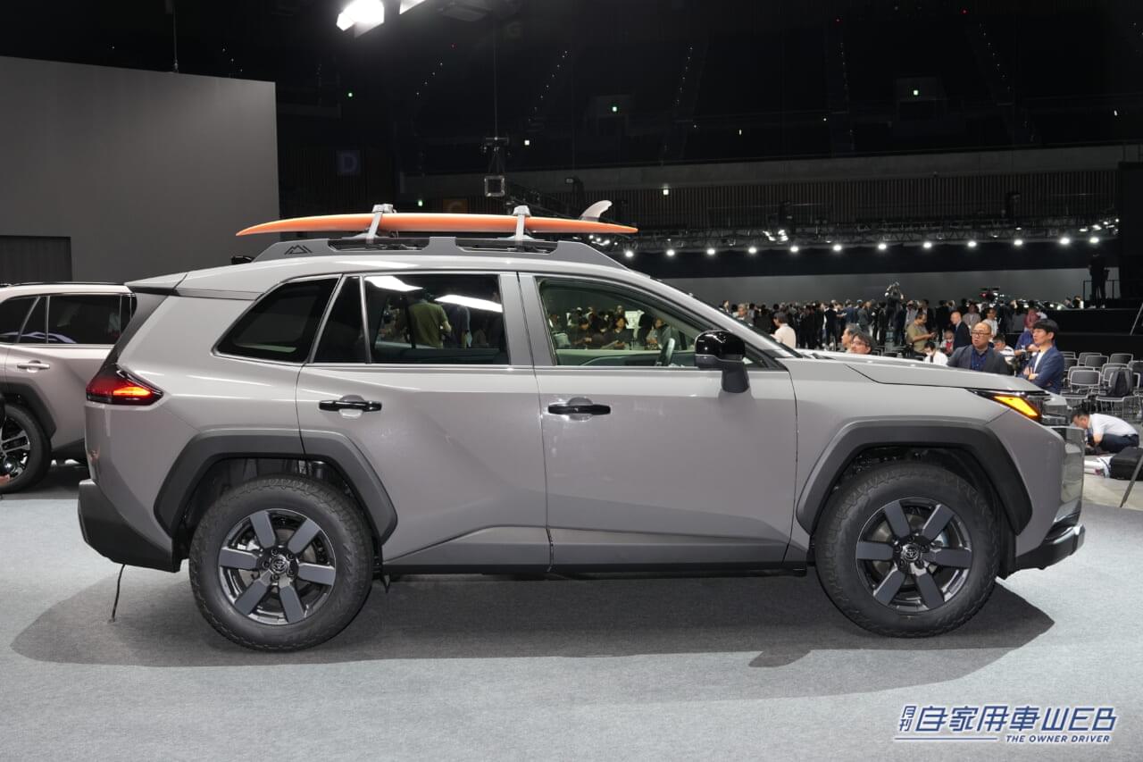 |トヨタ、新型RAV4を世界初公開:注目のGRスポーツを含む、3つのスタイルモデルを披露【日本導入は2025年度内を予定】