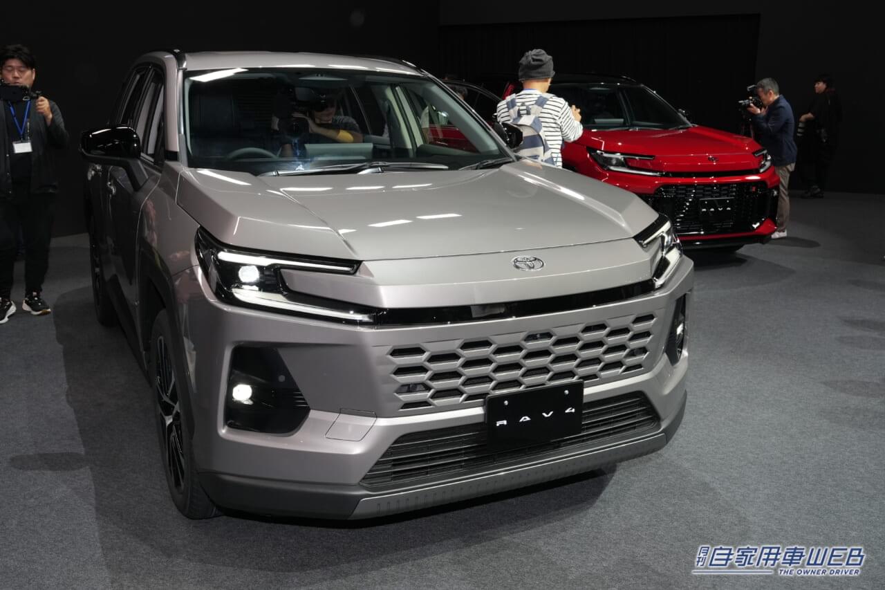|トヨタ、新型RAV4を世界初公開:注目のGRスポーツを含む、3つのスタイルモデルを披露【日本導入は2025年度内を予定】