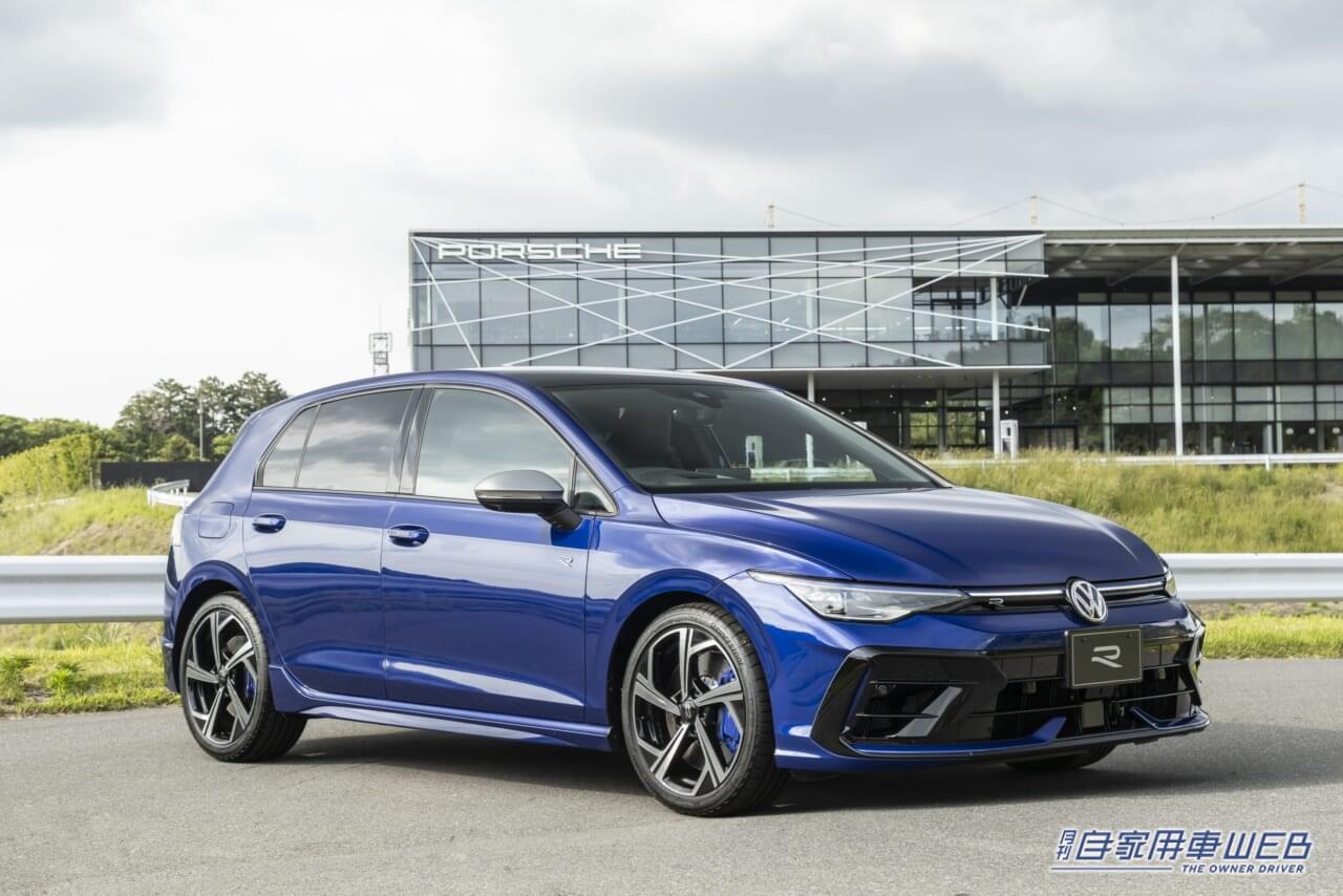 |VWゴルフのハイパフォーマンスモデル「ゴルフR」最新型を国内初試乗。FFベースの4WD車とは思えない!アクセルワークで姿勢変化を楽しめる!!