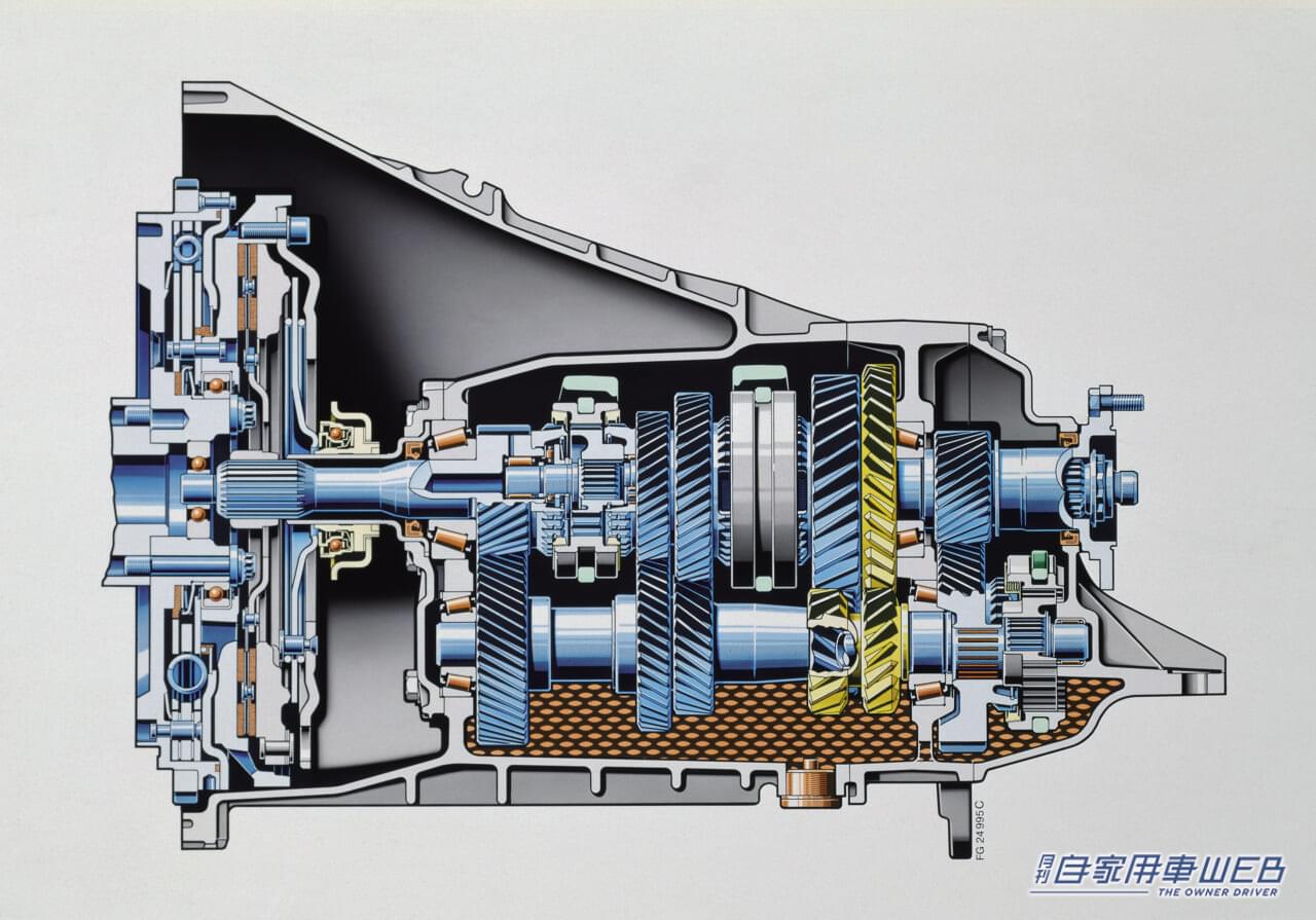 典型的な5速ギヤのレイアウト|【クルマのメカニズム進化論 Vol.1】トランスミッション編(1)〜マニュアルトランスミッション〜