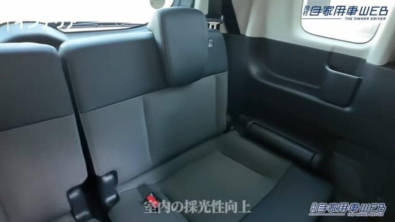 3列目シート。|「そんな使い方もアリなのか…」やっぱり良いデザイン。SUV風スタイリングのホンダ・フリード クロスター。