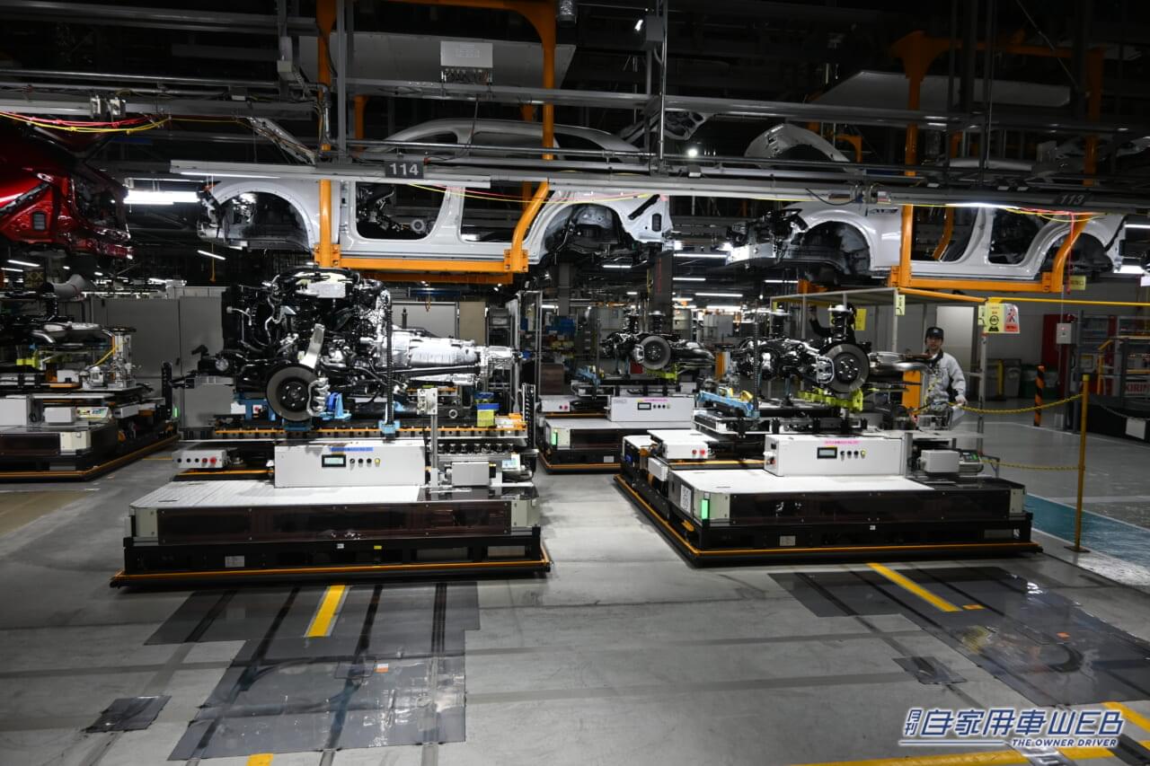 「既存のラインでEV量産も可能」マツダ防府工場 見学レポート【超効率生産技術を解説】