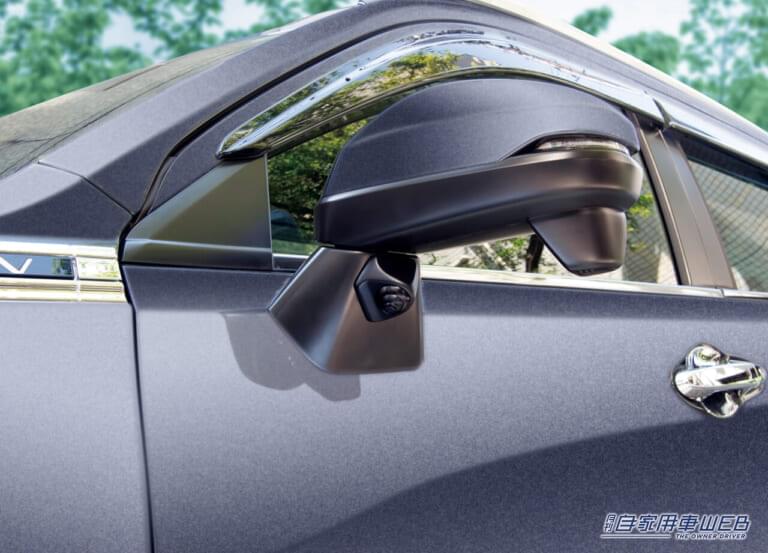 車種別サイドカメラキット（SCK-112W3K）｜【WR-Vオーナー必見】死角をカバーする便利アイテムが登場：データシステム・ホンダWR-V用カメラキット／サイドカメラ