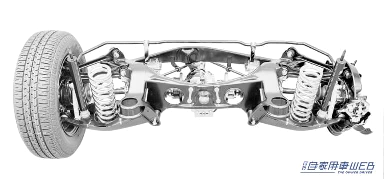 ベンツ190Eにマルチリンク式が採用された|「1982年、革命が起きた」「100年でここまで進化した」車の乗り心地を左右する重要な部分は、数々の形式が開発され、確実に進化を遂げた。