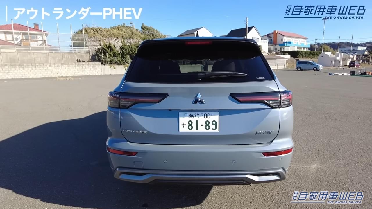 |「この大きさで」「EVとは…」三菱の本気を体現。デザインも走りも「威風堂々」アウトランダー PHEVの存在感。