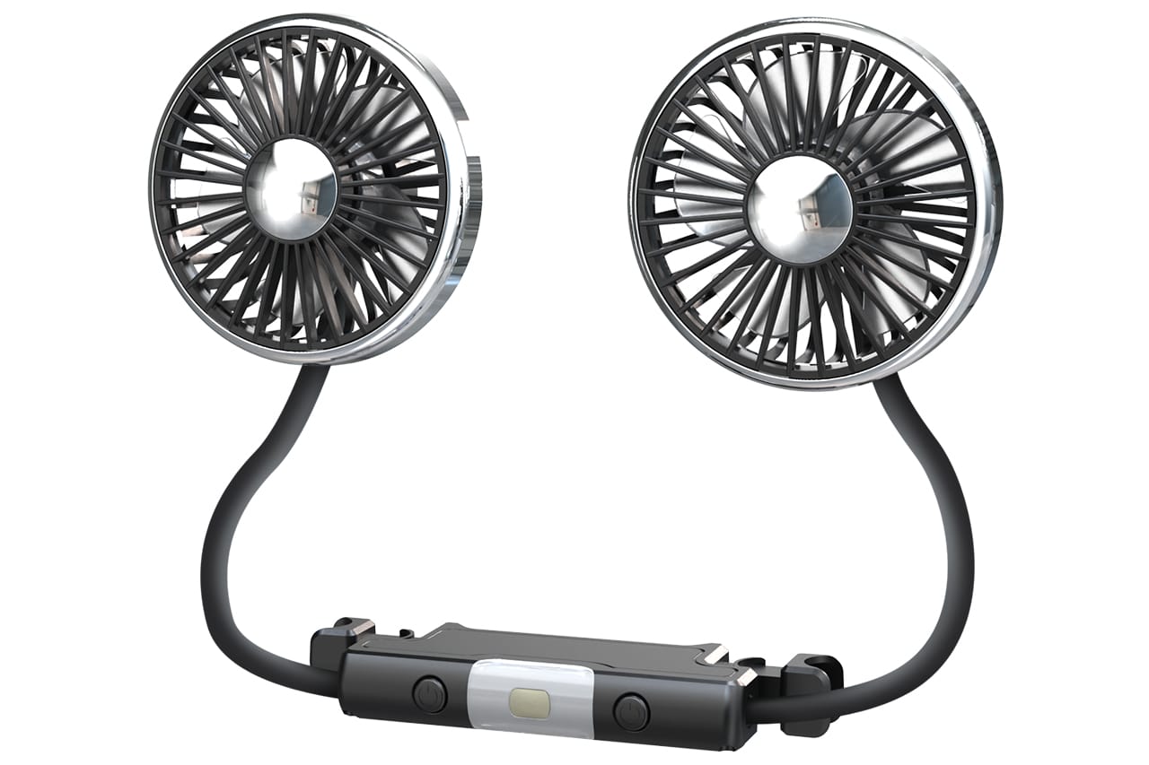 ヘッドレスト ダブルファン［MTK］｜「えっ…そこに取り付けるの？」「これは盲点だった…」一度使うと手放せなくなる可能性大のカーグッズを紹介！