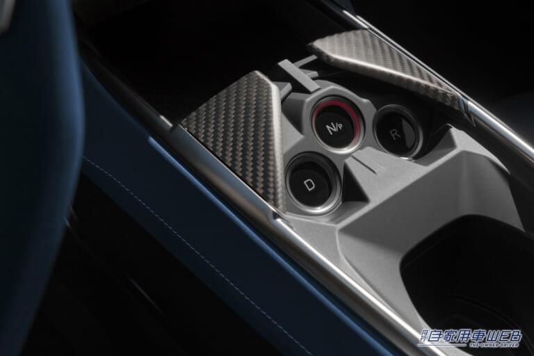 アルピーヌ A390 GTS コンソール