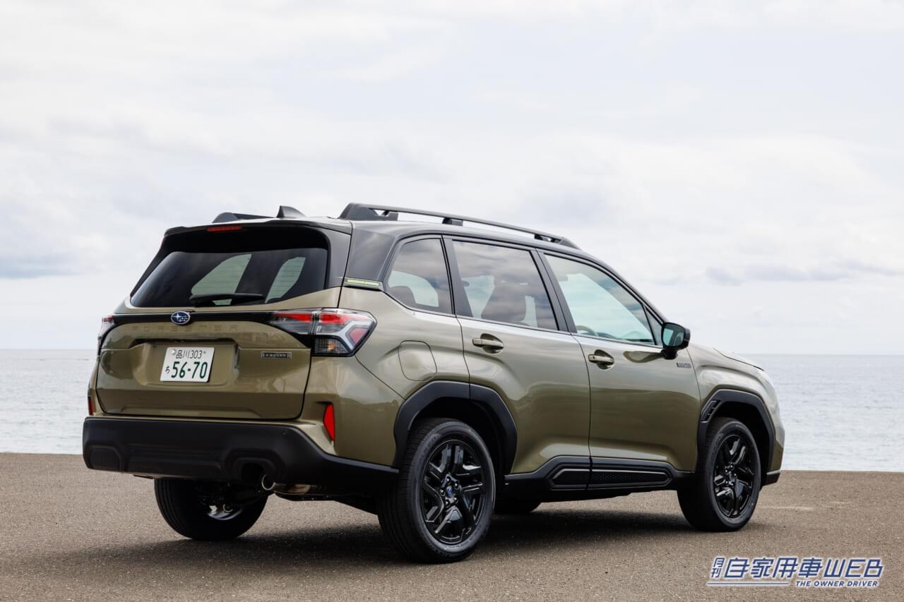 |スバルの本気モデル「新型フォレスター」を公道試乗【S:HEVもターボも、「静かなキャビン」と「動力性能」に自信あり!】